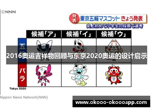 2016奥运吉祥物回顾与东京2020奥运的设计启示